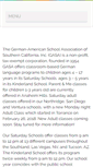 Mobile Screenshot of germanschool4kids.org